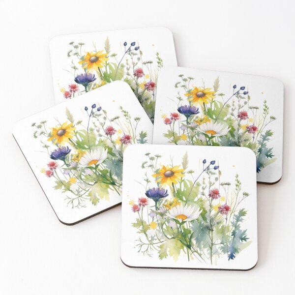 Aperçu de l'œuvre Fleurs sauvages Botanique Fleur Nature créée et vendue par ArtFromBeyond.