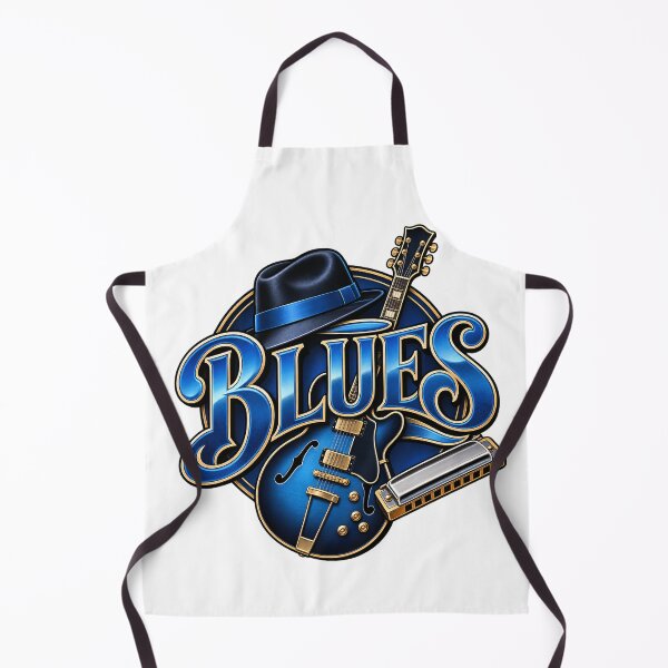 Item preview, Blues Music Logo designed and sold by Moviebuff91.