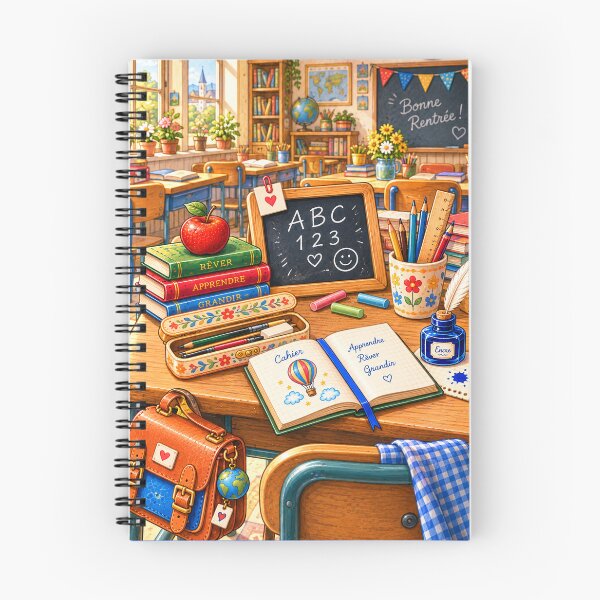 Aperçu de l'œuvre Vintage and Charming School Days créée et vendue par JessouArt.