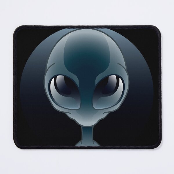 Item preview, Unveil the mysteries of the cosmos with this stunning Grey Alien portrait. designed and sold by HÉRCULES VERSIANI.