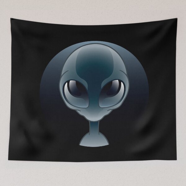 Item preview, Unveil the mysteries of the cosmos with this stunning Grey Alien portrait. designed and sold by HÉRCULES VERSIANI.