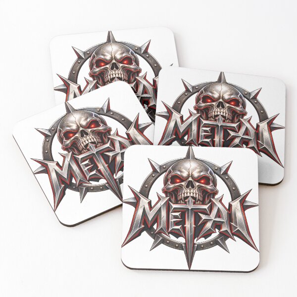 Item preview, Heavy Metal Music Logo designed and sold by Moviebuff91.