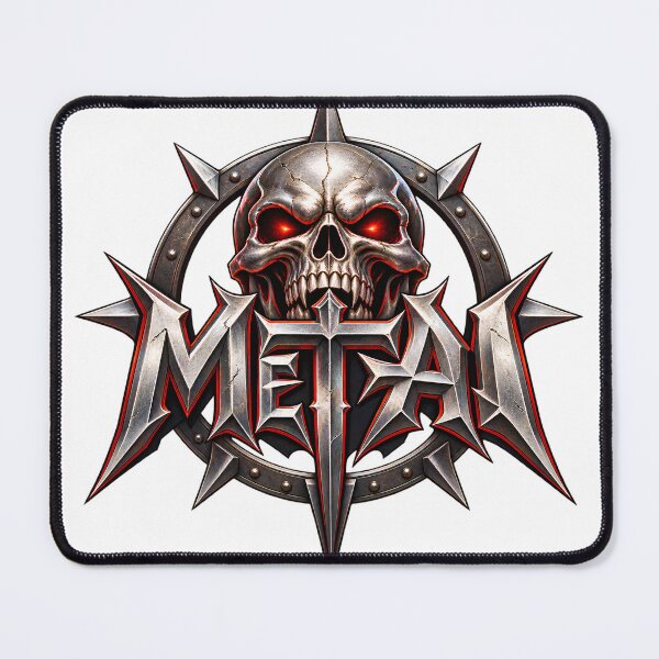 Item preview, Heavy Metal Music Logo designed and sold by Moviebuff91.
