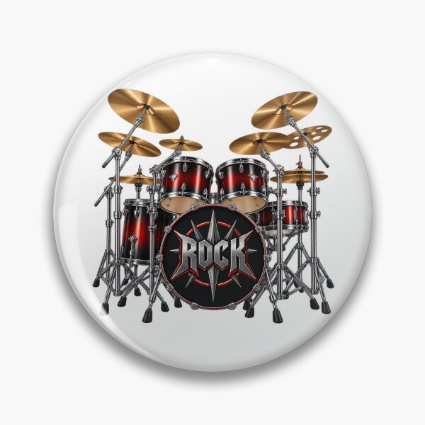 Item preview, Rock Music Drum Kit designed and sold by Moviebuff91.