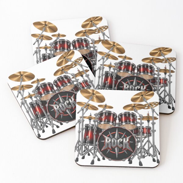 Item preview, Rock Music Drum Kit designed and sold by Moviebuff91.