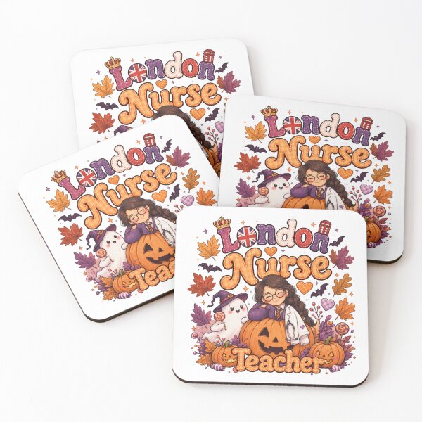 Item preview, Cosy Fall London Nurse Educator Spooky Teacher Aesthetic designed and sold by TheChalkyFox.