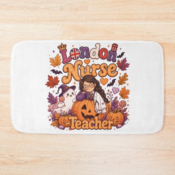 Item preview, Cosy Fall London Nurse Educator Spooky Teacher Aesthetic designed and sold by TheChalkyFox.
