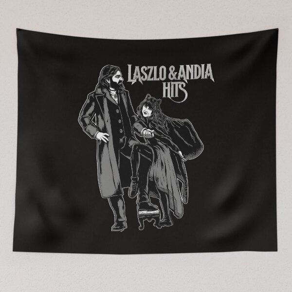 Item preview, Laszlo & Nadia What We Do In The Shadows  designed and sold by Doublettadraw.