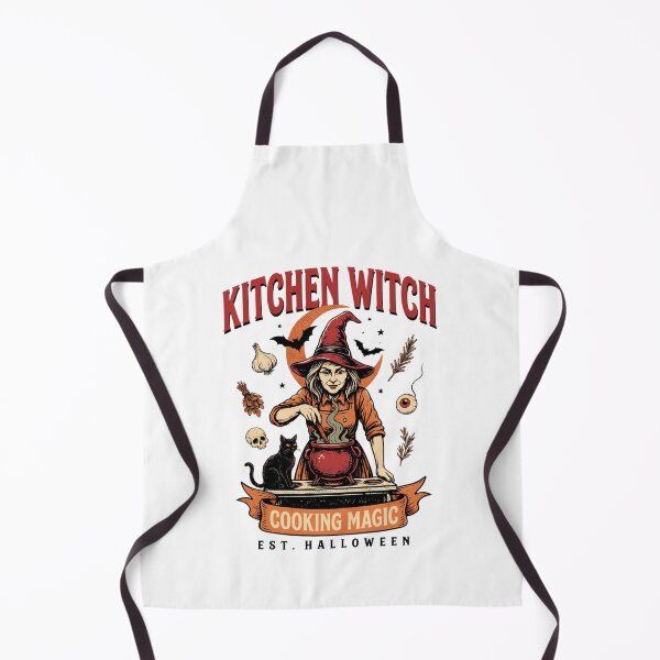 Item preview, Kitchen Witch Cook With Magic Halloween Design Graphic Tee v10 designed and sold by DarylWelsh2024.