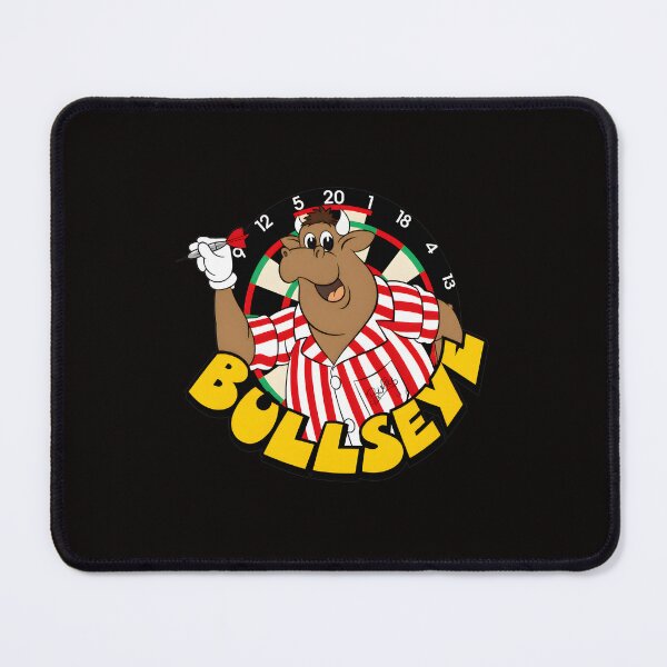 Item preview, Bullseye Bull Cartoon Darts Player Fun designed and sold by Doublettadraw.