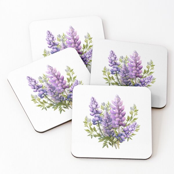 Item preview, Lupine Flower | Elegant Botanical Floral Art designed and sold by Mandayartstudio.
