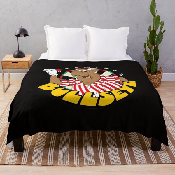 Item preview, Bullseye Bull Cartoon Darts Player Fun  designed and sold by Doublettadraw.