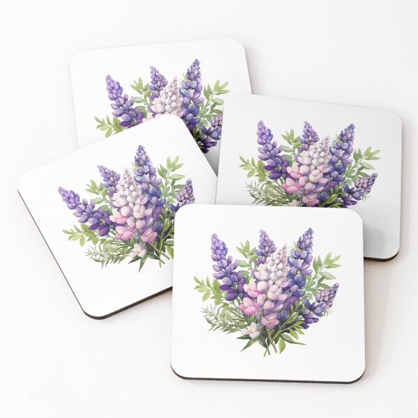 Item preview, Lupine Flower | Elegant Botanical Floral Art designed and sold by Mandayartstudio.