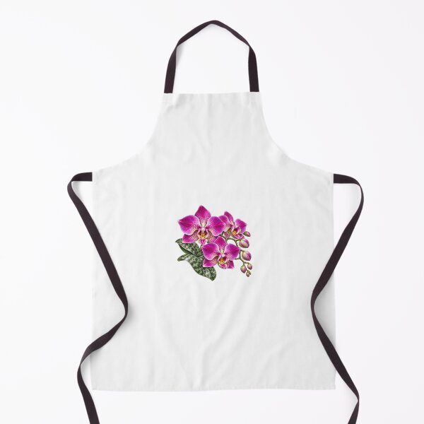 Item preview, Phalaenopsis Violacea Purple Orchid Botanical Illustration designed and sold by Ink-Whiskers.
