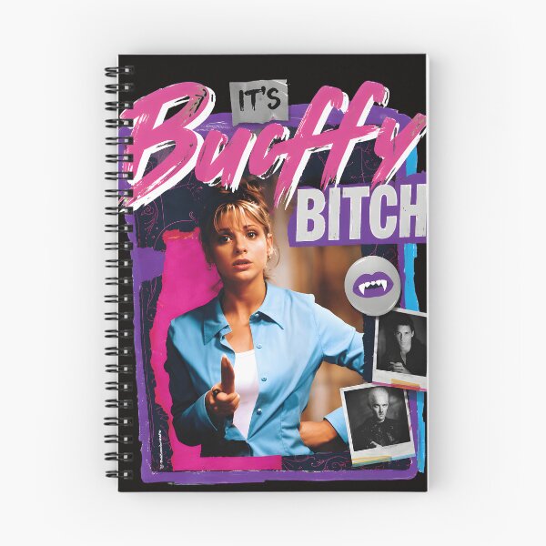 Artikelvorschau, ES IST BUFFY, BITCH! Retro-Charakter aus den 90ern. entworfen und verkauft von Doublettadraw.