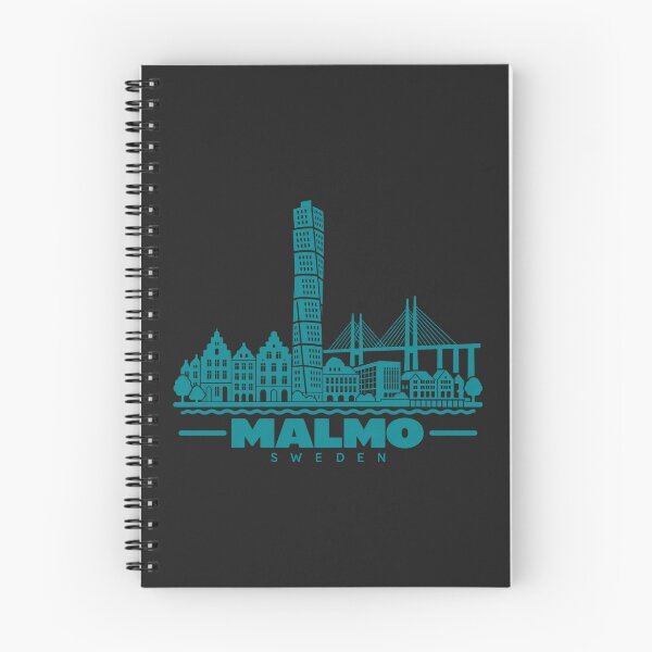 Item preview, Malmo Sweden Line Art Skyline Poster designed and sold by CMYKStudio.