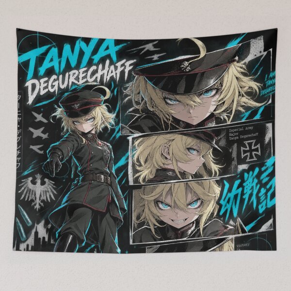 Item preview, Tanya von Degurechaff - The Saga Of Tanya The Evil designed and sold by ArtistryHavenn.