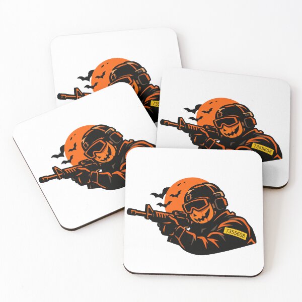 Item preview, Halloween Tactical Soldier Sticker designed and sold by DarkThreads320.