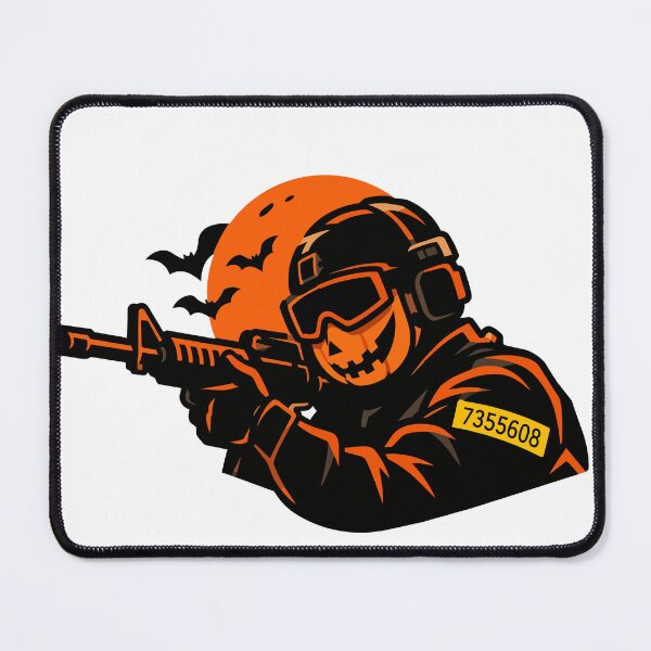 Item preview, Halloween Tactical Soldier Sticker designed and sold by DarkThreads320.