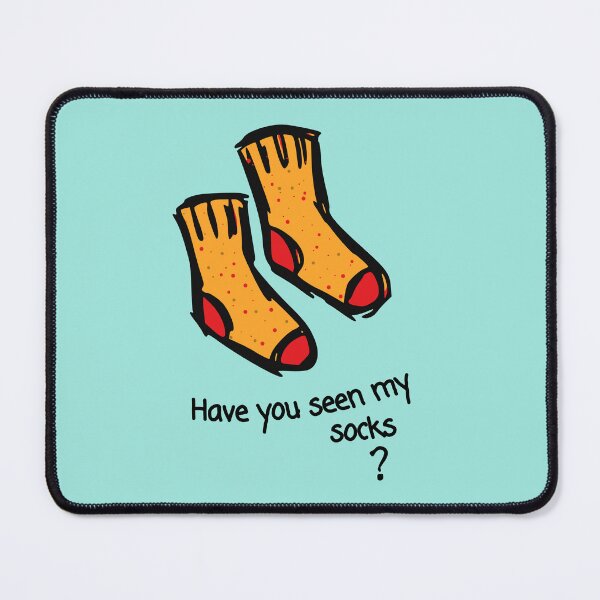 Item preview, Stupid Have You Seen My Socks Doodle Drawing designed and sold by TackyTime.