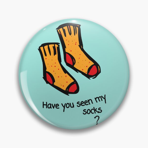Item preview, Stupid Have You Seen My Socks Doodle Drawing designed and sold by TackyTime.