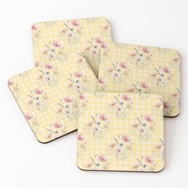 Item preview, Yellow Gingham Garden Pattern designed and sold by NNhu.