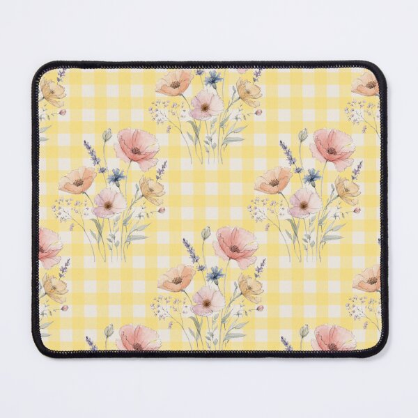 Item preview, Yellow Gingham Garden Pattern designed and sold by NNhu.