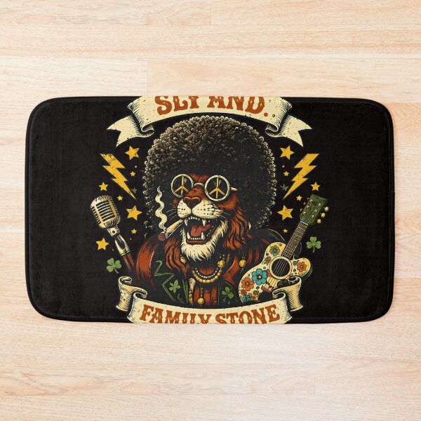 Artikelvorschau, Groovy Lion Afro Music Retro entworfen und verkauft von Doublettadraw.