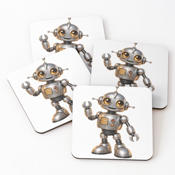 Item preview, Cute Robot Waving designed and sold by Moviebuff91.
