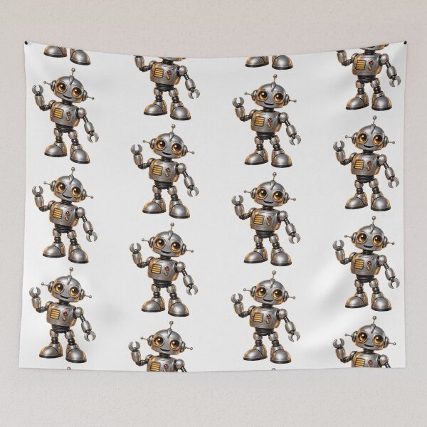 Item preview, Cute Robot Waving designed and sold by Moviebuff91.
