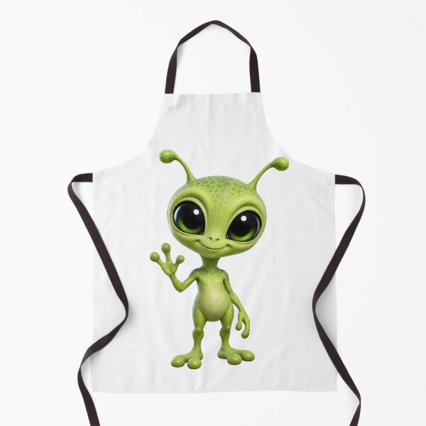 Item preview, Cute Alien Waving designed and sold by Moviebuff91.