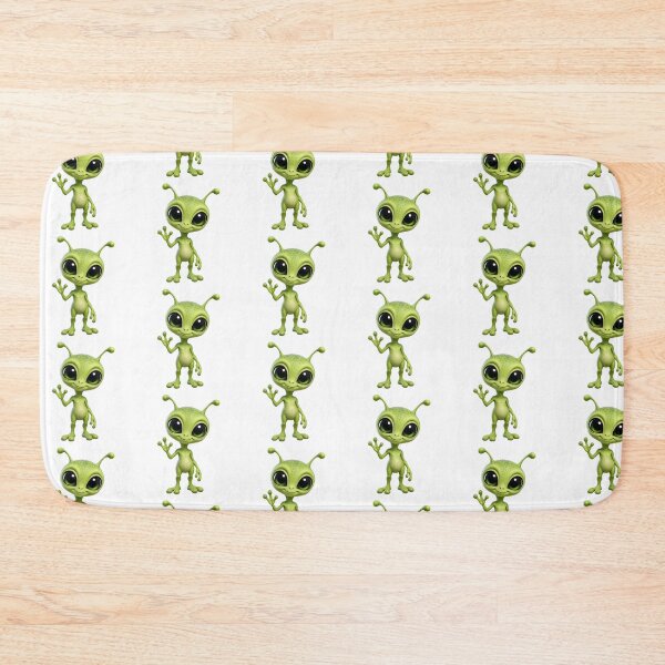 Item preview, Cute Alien Waving designed and sold by Moviebuff91.