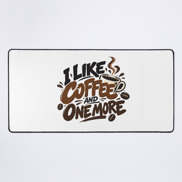 Item preview, I Like Coffee And One More designed and sold by DarkThreads320.