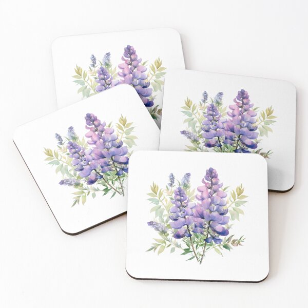Item preview, Lupine Flower | Elegant Botanical Floral Art designed and sold by Mandayartstudio.