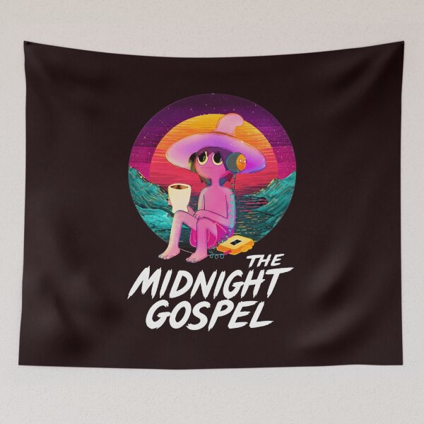 Item preview, The Midnight Gospel Character Relaxing Sunset designed and sold by drawfreak.