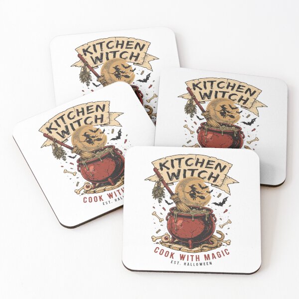Item preview, Kitchen Witch Cook With Magic Halloween Design Graphic Tee v11 designed and sold by DarylWelsh2024.
