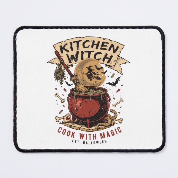 Item preview, Kitchen Witch Cook With Magic Halloween Design Graphic Tee v11 designed and sold by DarylWelsh2024.
