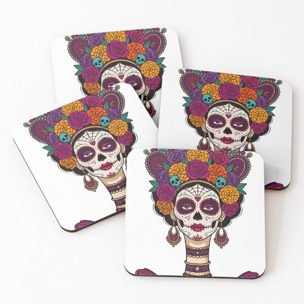 Item preview, Catrina Crown | Vintage Day of the Dead Tarot Art designed and sold by  Ojo de Lilith.