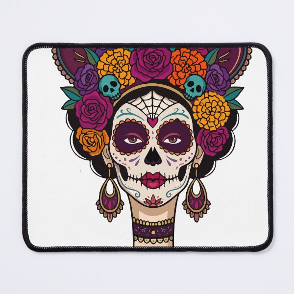 Item preview, Catrina Crown | Vintage Day of the Dead Tarot Art designed and sold by Ojo de Lilith.