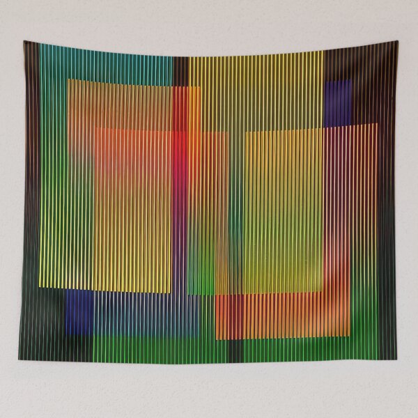 Item preview, Carlos Cruz Diez - Carlos Cruz Diez Abstract Art designed and sold by Hypergymia.