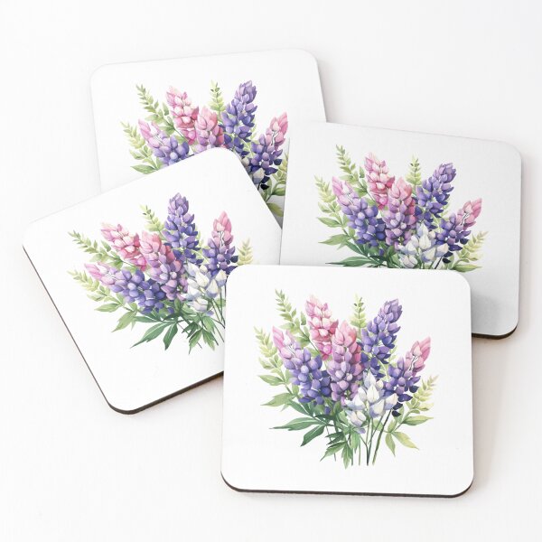 Item preview, Lupine Flower | Elegant Botanical Floral Art designed and sold by Mandayartstudio.