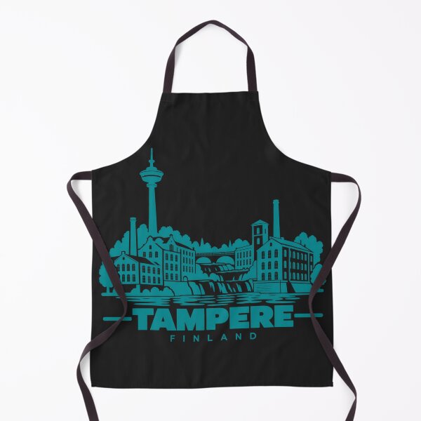 Item preview, Tampere Finland Line Art Skyline Poster designed and sold by CMYKStudio.