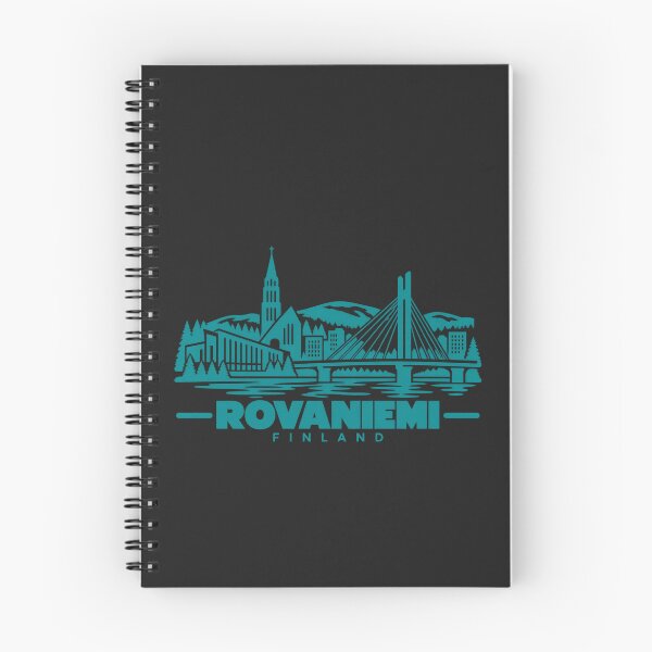 Item preview, Rovaniemi Finland Line Art Travel Poster designed and sold by CMYKStudio.