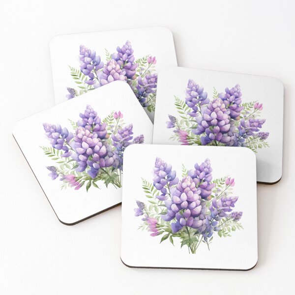 Item preview, Lupine Flower | Elegant Botanical Floral Art designed and sold by Mandayartstudio.