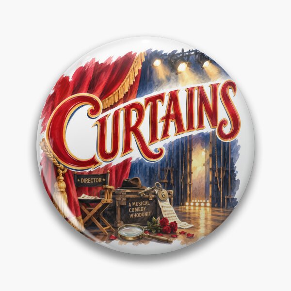 Item preview, Curtains the Muscial designed and sold by Lyric Vault - Rock on.