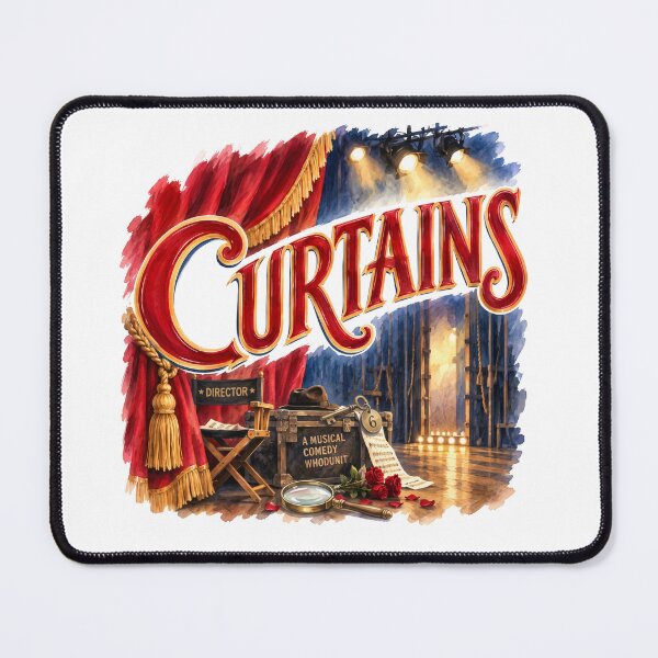 Item preview, Curtains the Muscial designed and sold by Lyric Vault - Rock on.