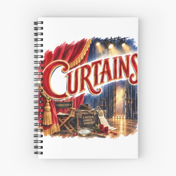 Item preview, Curtains the Muscial designed and sold by Lyric Vault - Rock on.