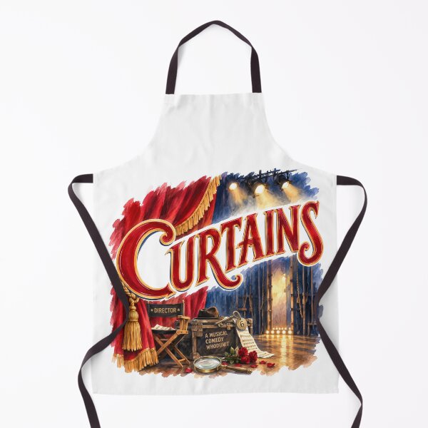 Item preview, Curtains the Muscial designed and sold by Lyric Vault - Rock on.