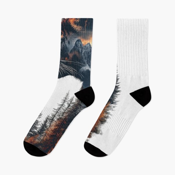 Item preview, Leopard Forest Fusion Double .Exposure Nature Graphic  designed and sold by VISIONSTURME.