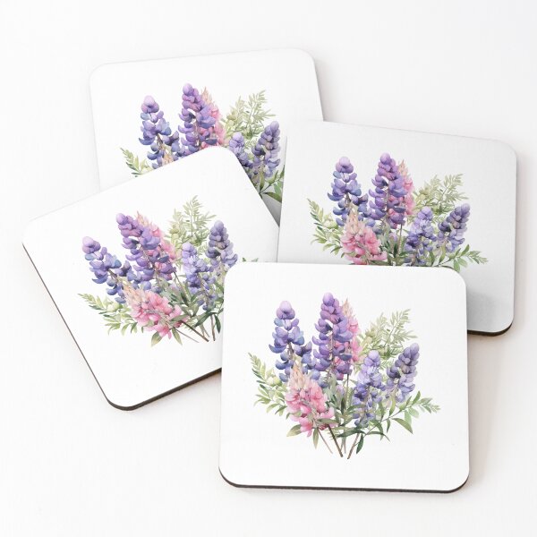 Item preview, Lupine Flower | Elegant Botanical Floral Art designed and sold by Mandayartstudio.